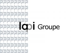 Visuel du logo BA Patrimoine et du logo de LAPI Groupe.